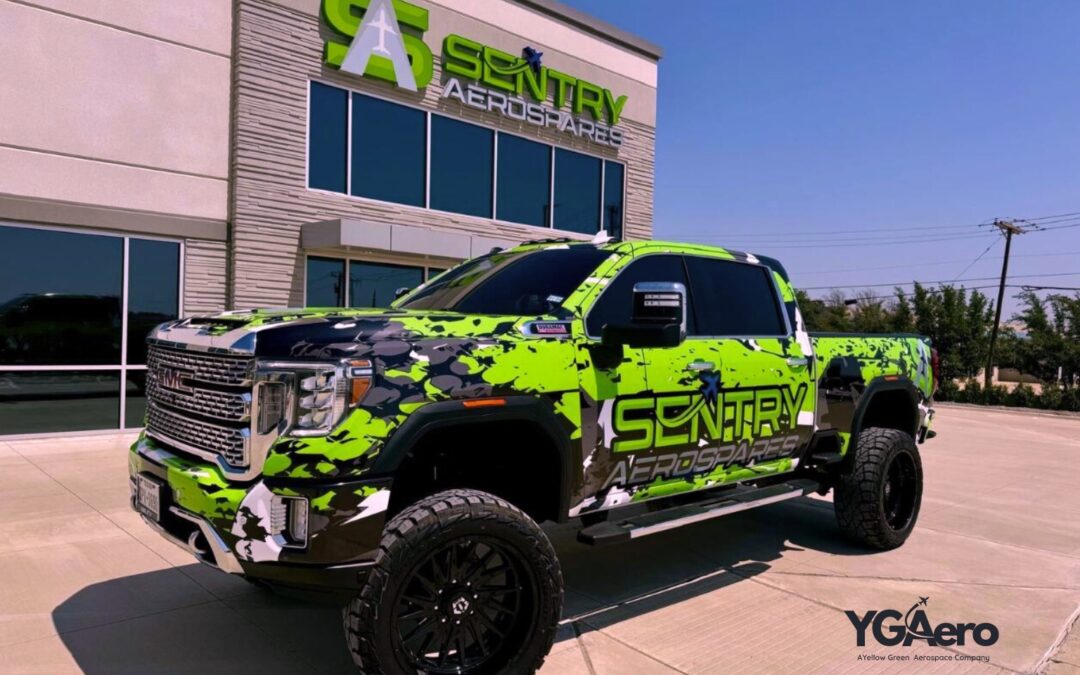 YGAero at new Sentry Aerospares facilities in Dallas